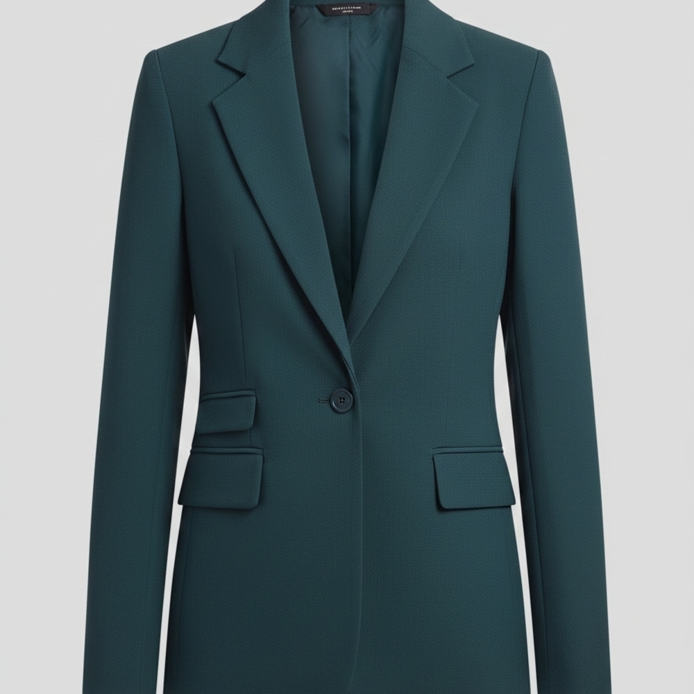 Banana Republic Dark Teal Suit Jacket
